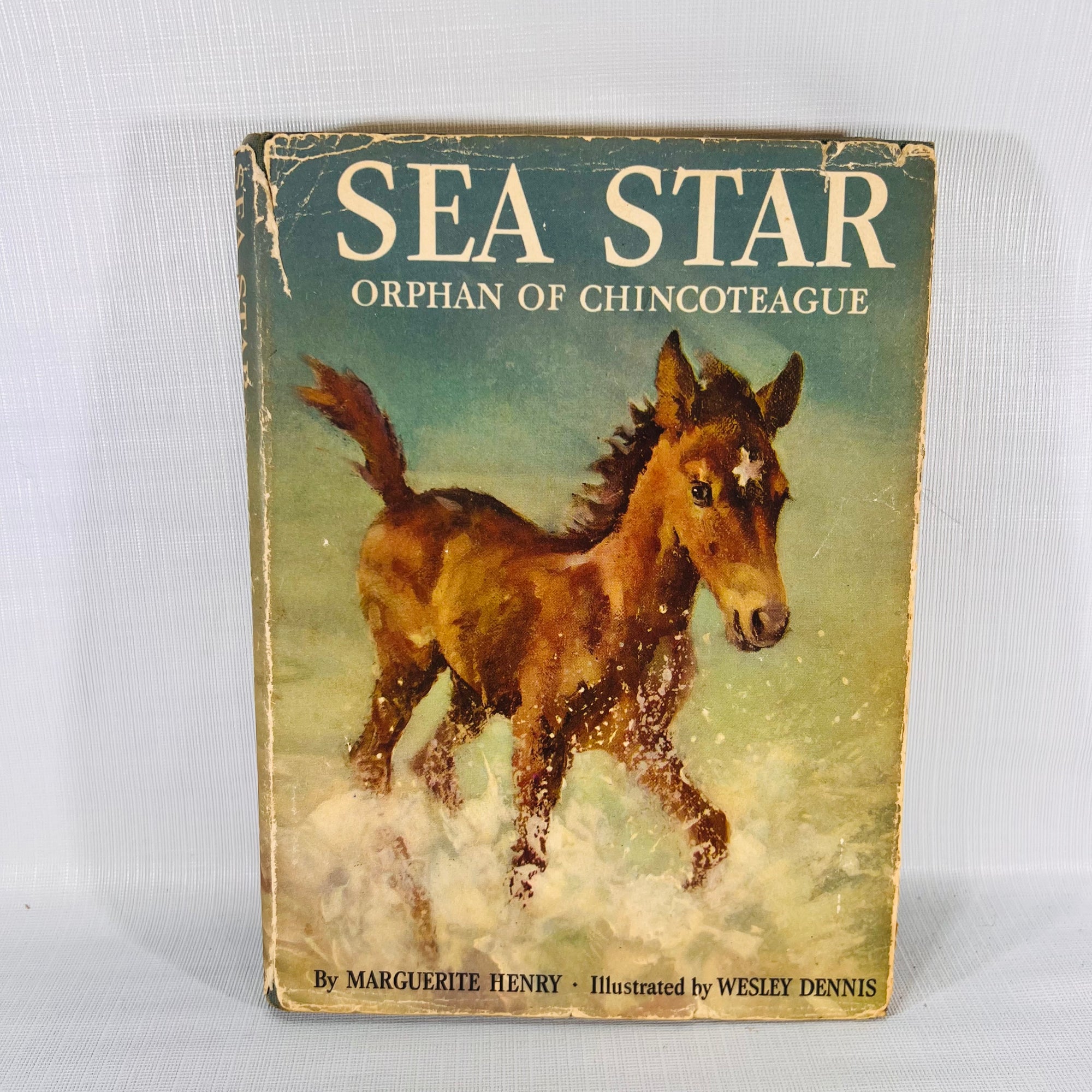 Sea Star Orphan of Chincoteague by Marguerite Henry illustrated by Wesley Denins 1950 Rand McNally & Co