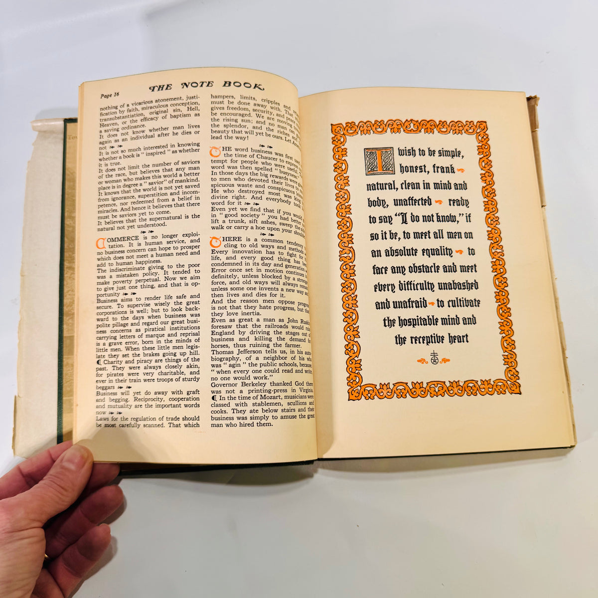 The Notebook of Elbert Hubbard (1927) – A Roycroft Collection of Wit, Wisdom & Work