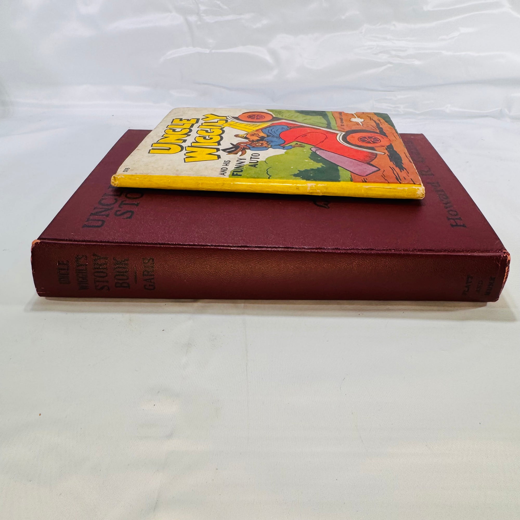 Two Uncle Wiggily Books by Howard R. Garis (1940 & 1921), Hardcover