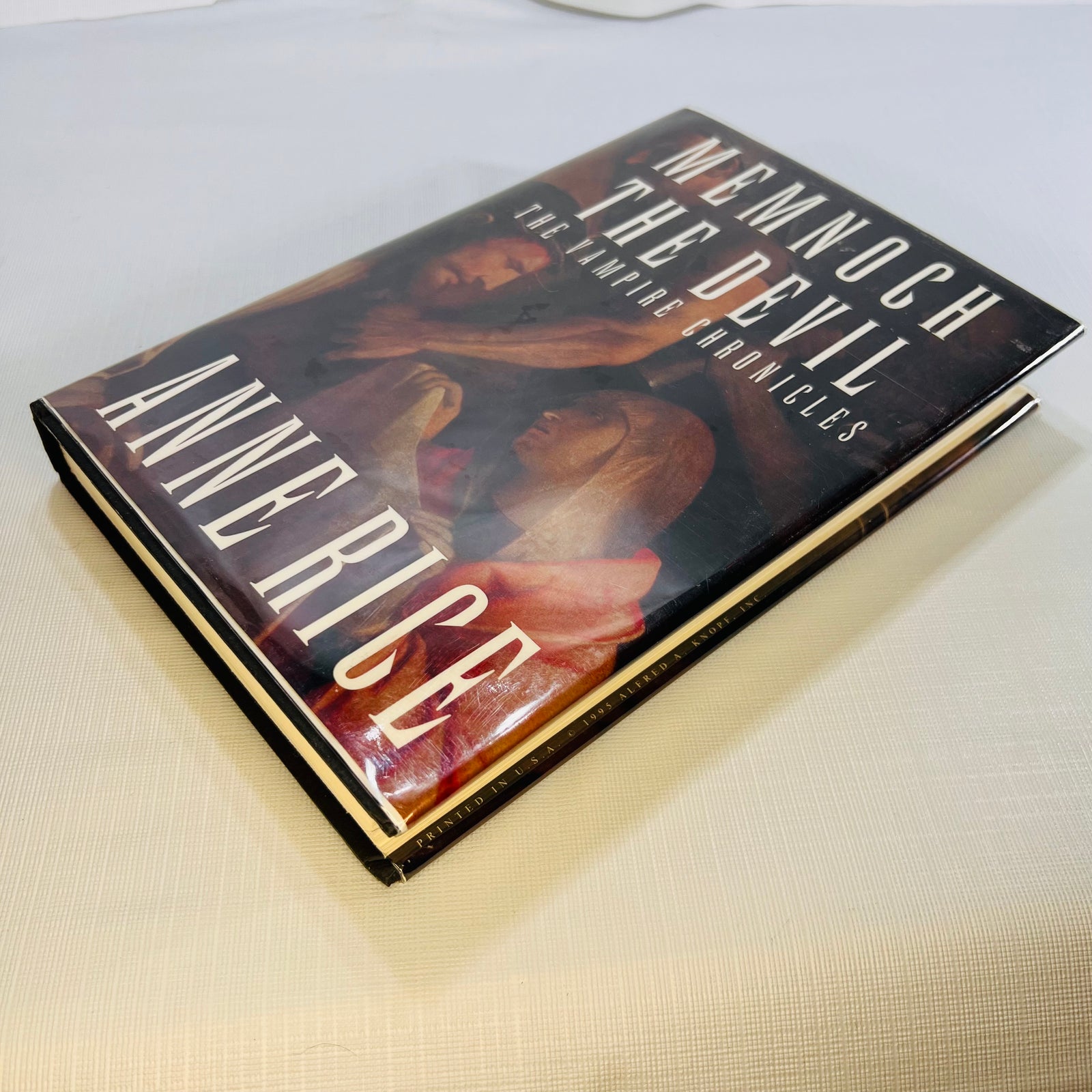 Memnoch the Devil by Anne Rice The Vampire Chronicles 1995 First Edition Alfred A. Knopf