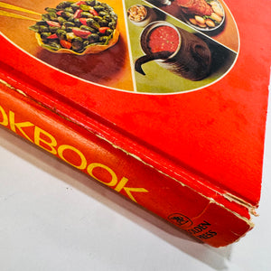 Betty Crocker's Cookbook Red Pie Cover 1972 Golden Press Hardcover