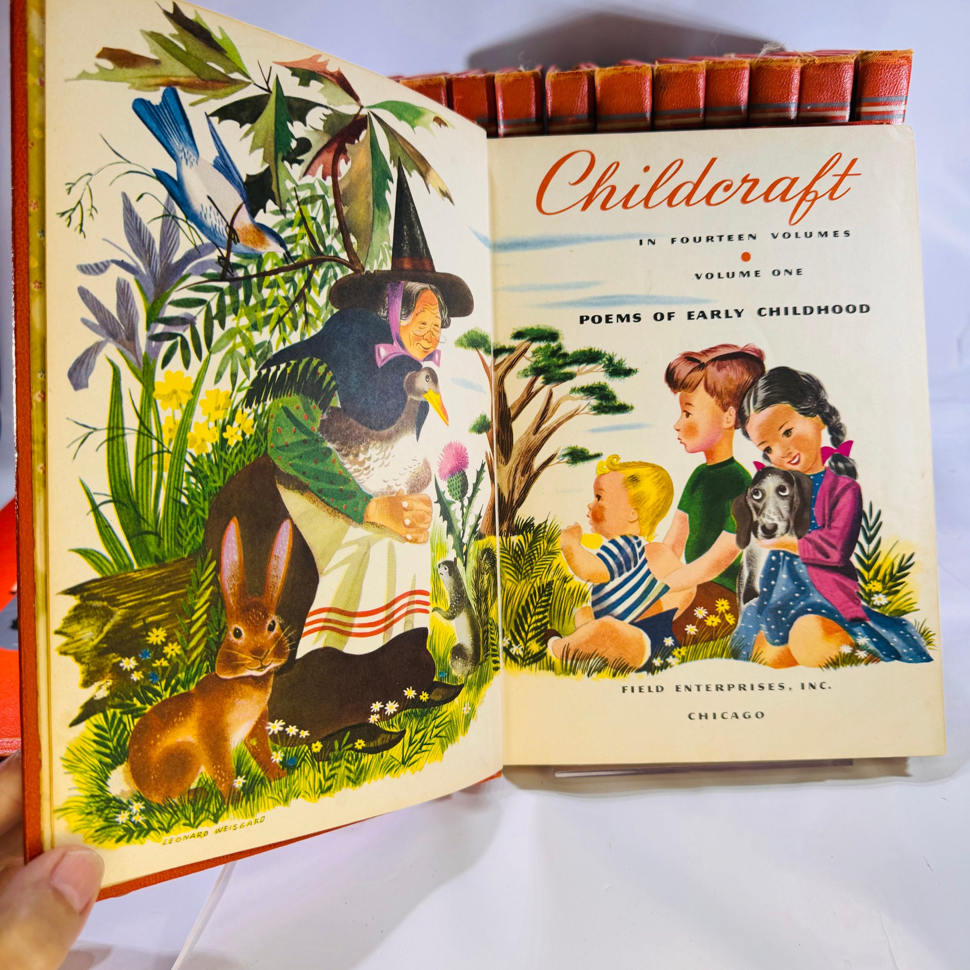 Childcraft in 14 Volumes 1949 Field Enterprises, Inc