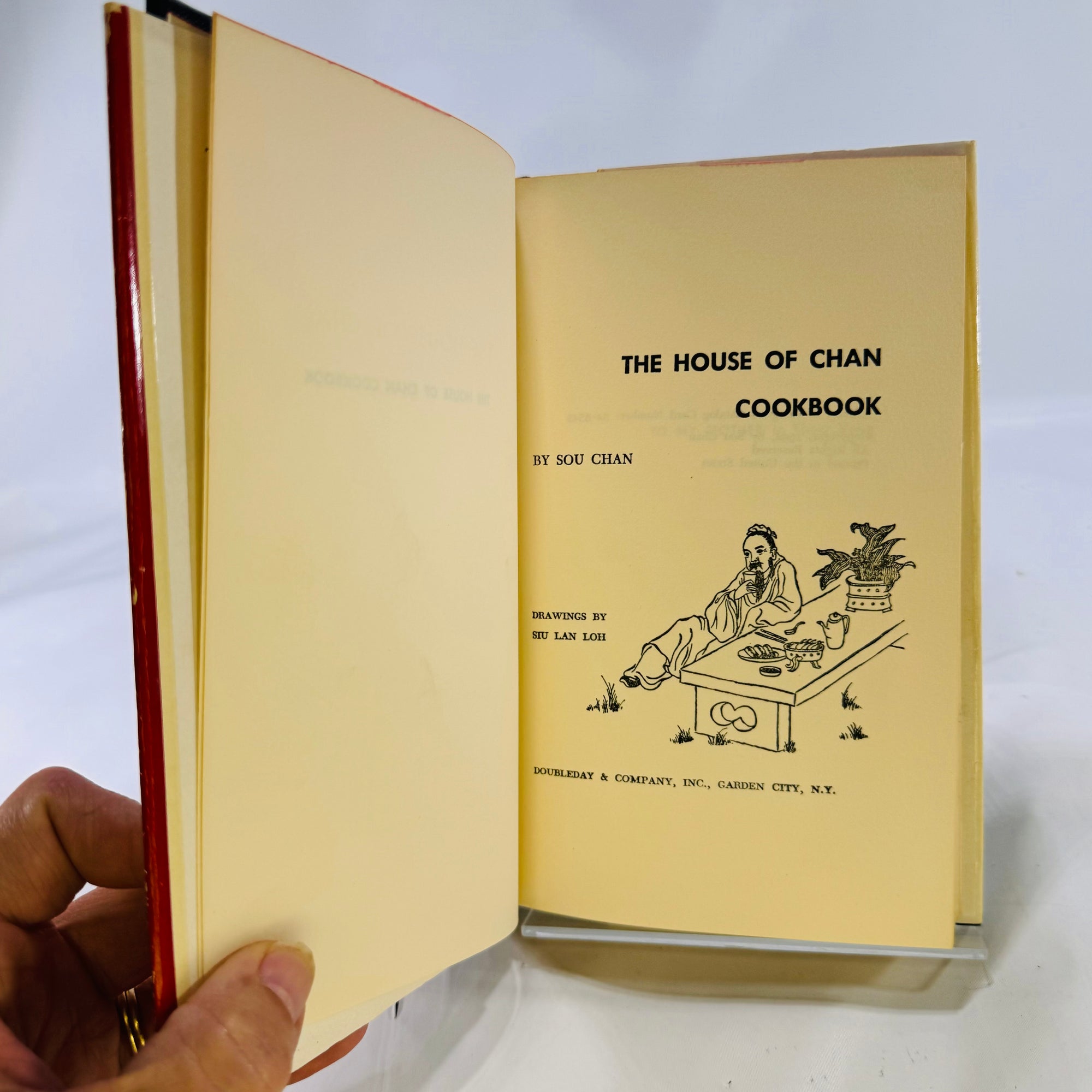 The House of Chan Cookbook by Sou Chan 1952 Double Day and Company