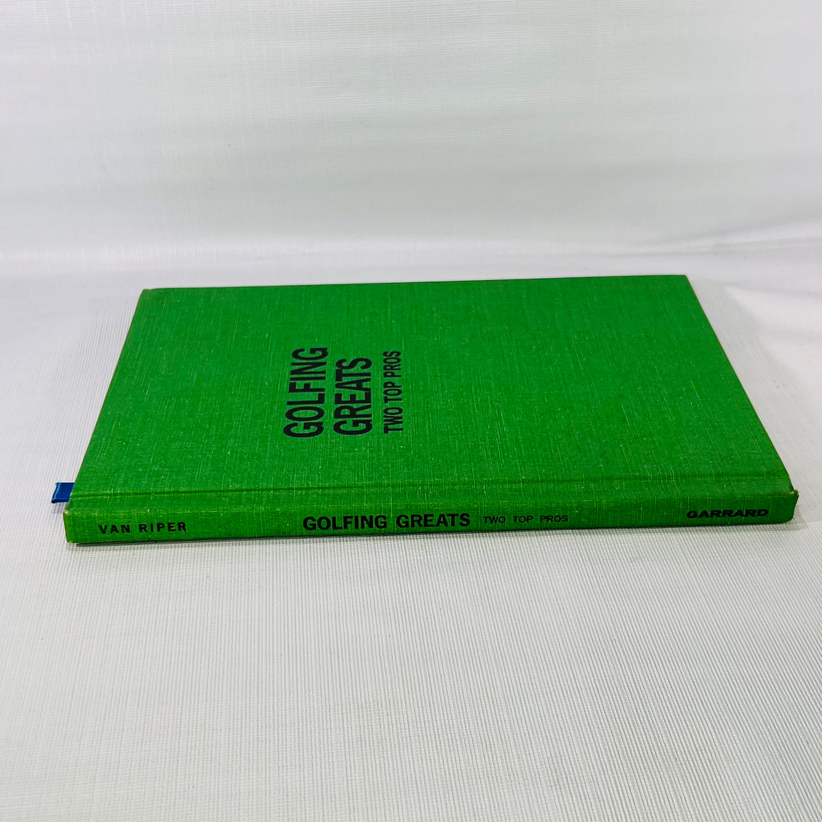 Golfing Greats Two Top Pros by Guernesy Van Riper, Jr. 1975 Garrard Publishing Co.