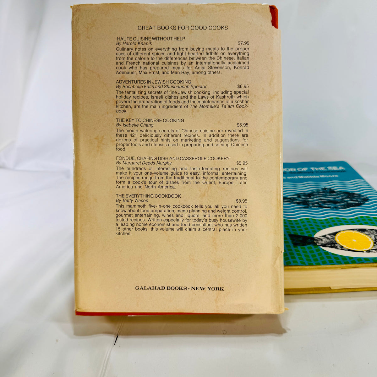 The Mystic Seaport & The Savor of the Sea Vintage Cookbooks