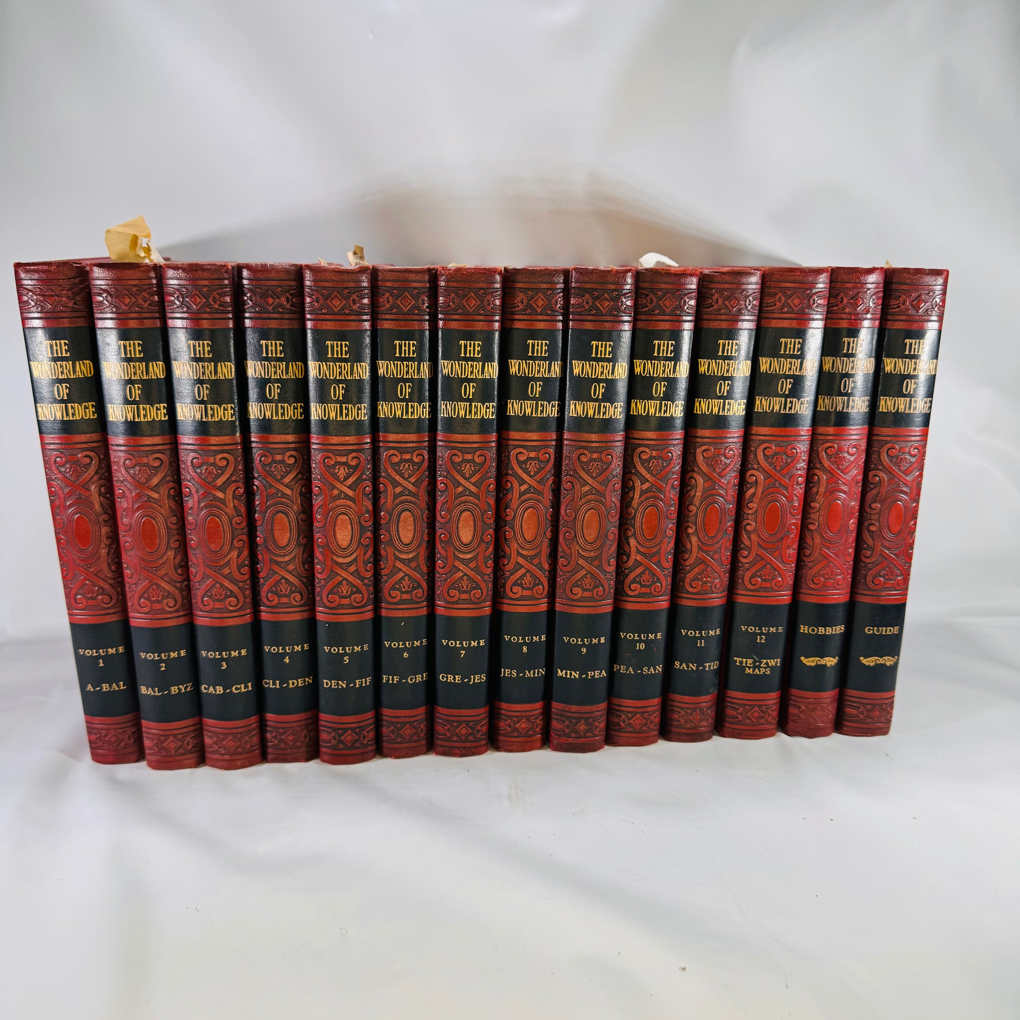 The Wonderland of Knowledge Pictorial Encyclopedia Set 1952 14 Volumes Wonderland of Knowledge Corp.