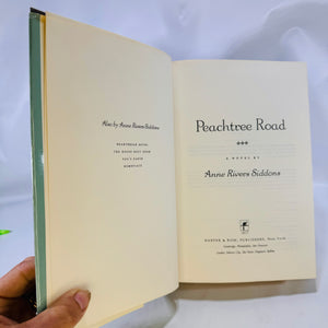 Peach Tree Road by Anne Rivers Siddons First Edition 1991 Hardcover Harper & Row