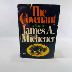 The Covenant Volume 1 — James A. Michener First Edition Historical Epic Novel