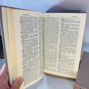 Columbia Viking Desk Encyclopedia 1953 — Complete Two Volume Set A-K L-Z