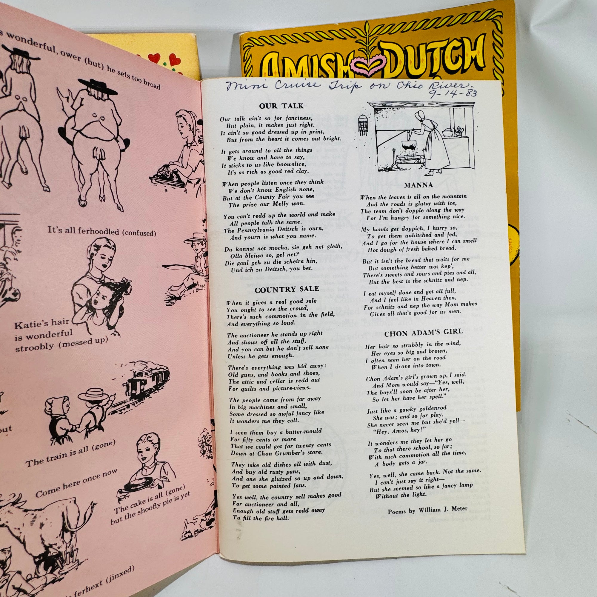 Vintage Pennsylvania Dutch Cook Book Collection