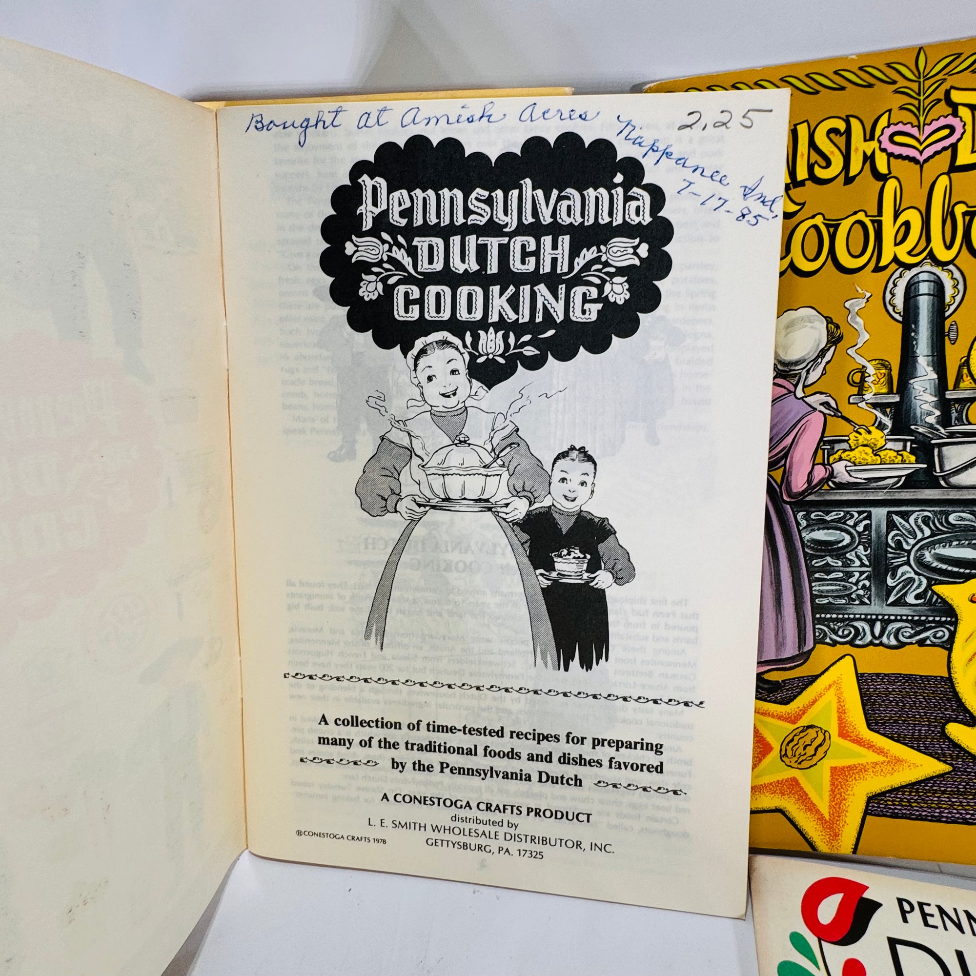 Vintage Pennsylvania Dutch Cook Book Collection