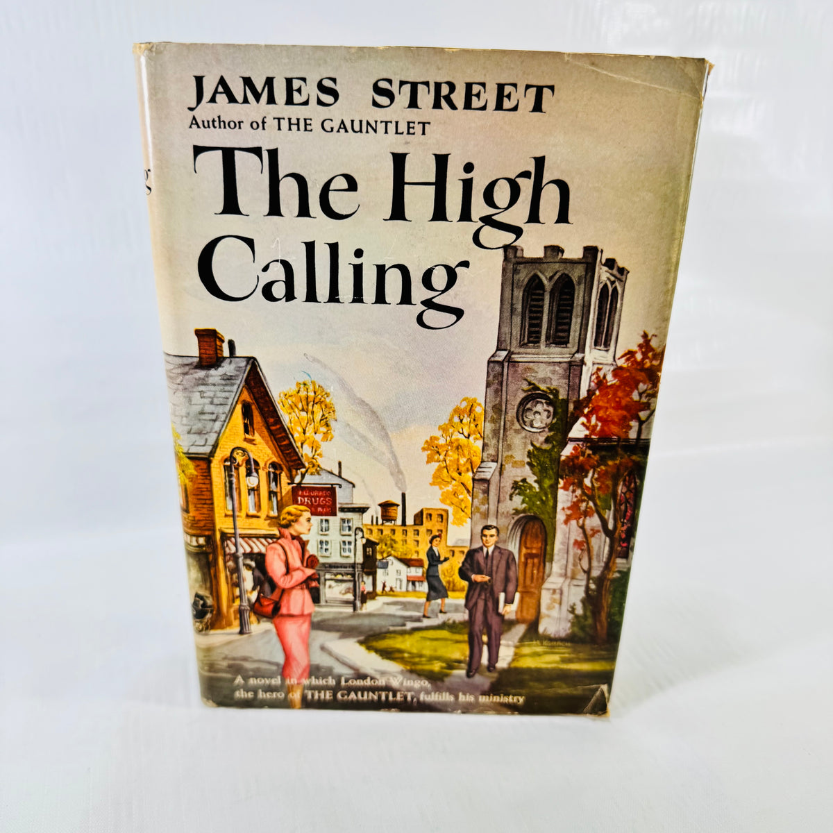 Front illustrated dust jacket