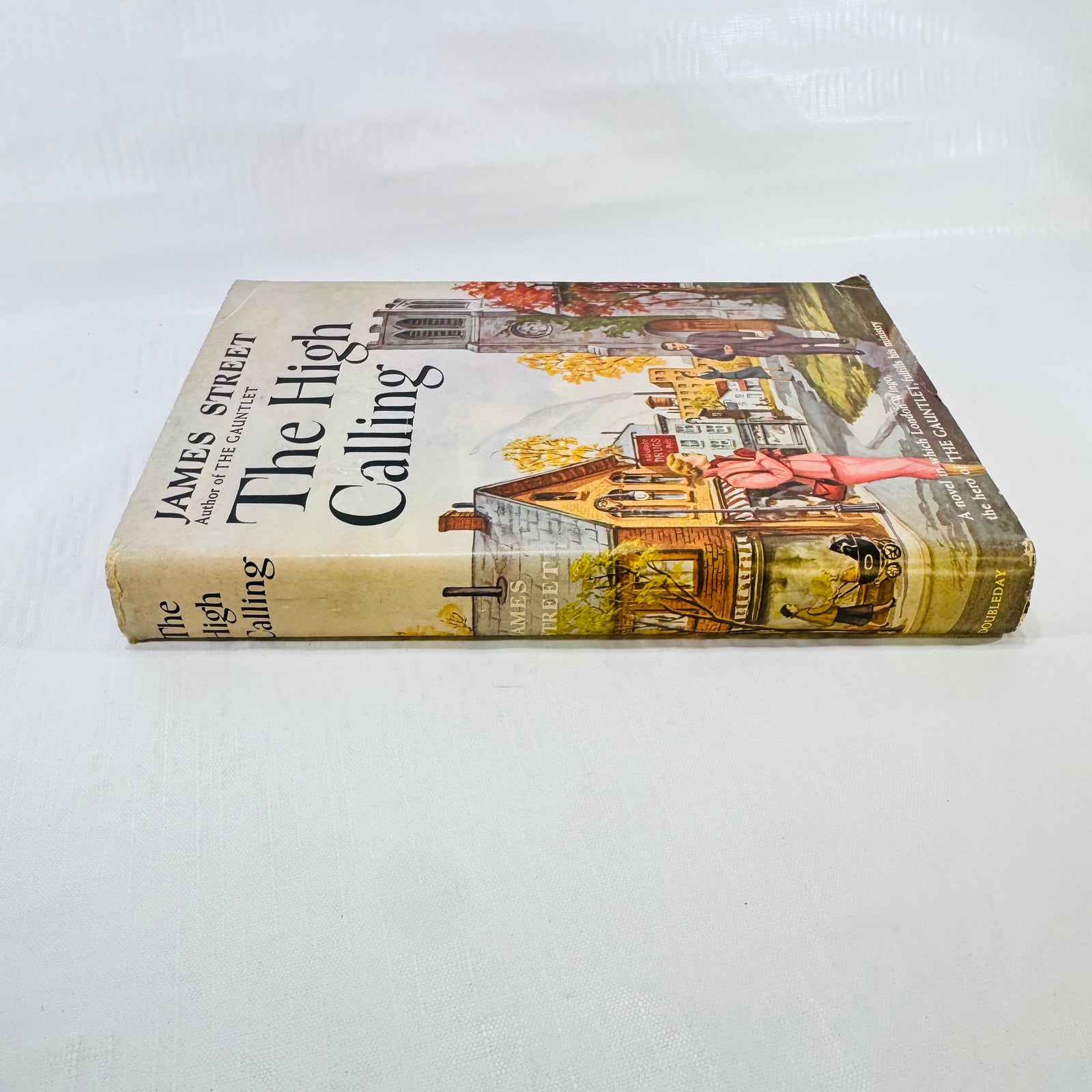 Illustrated jacket spine and edge wear