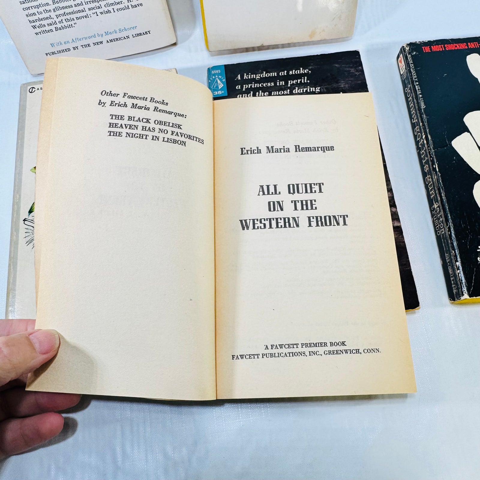 All Quiet on the Western Front title page