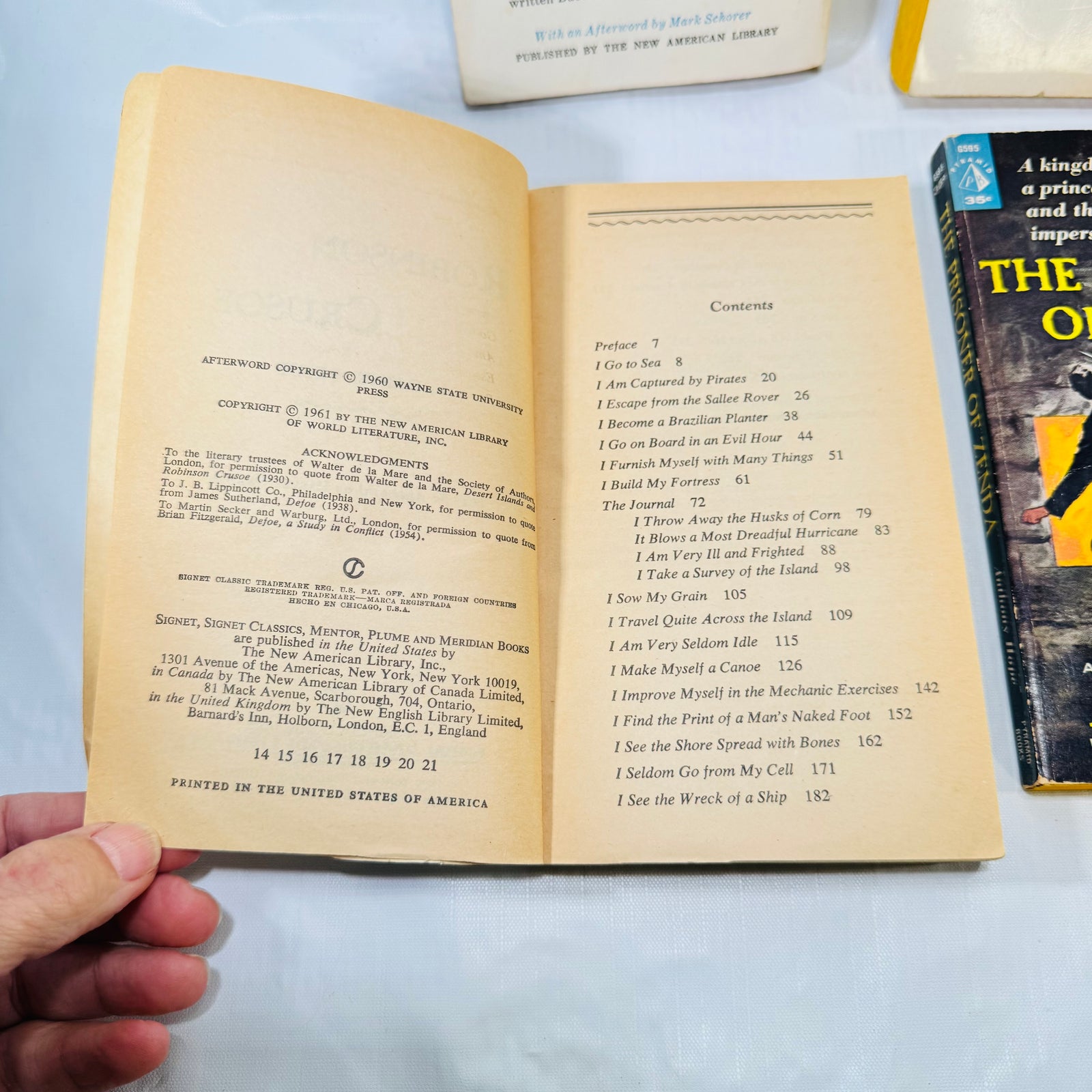 Robinson Crusoe copyright and printing