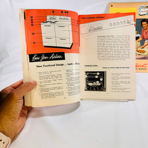 Vintage Electric Range Manual Bundle: Hotpoint & General Electric Recipes & Instructions