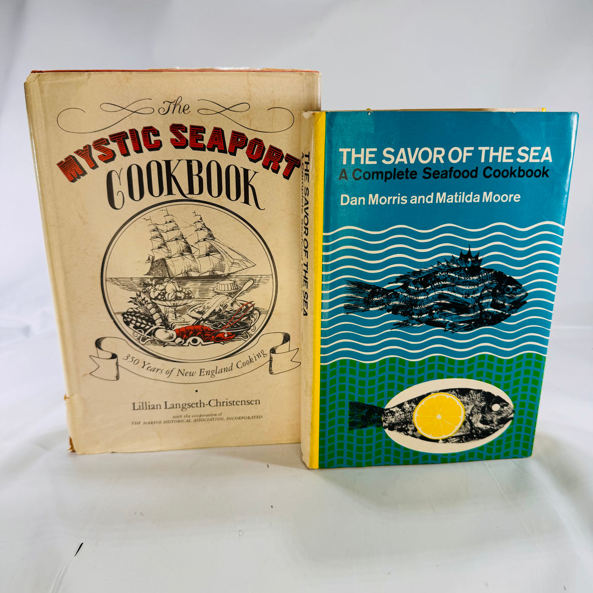 The Mystic Seaport &amp; The Savor of the Sea Vintage Cookbooks