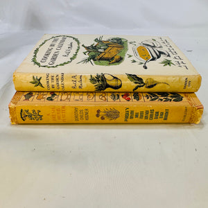 Vintage Herb and Seasonal Cooking Collection: "A Fresh Herb Platter" by Dorothy Childs Hogner (1961) & "Cooking by Calendar" by Ruth A. Matson (1955