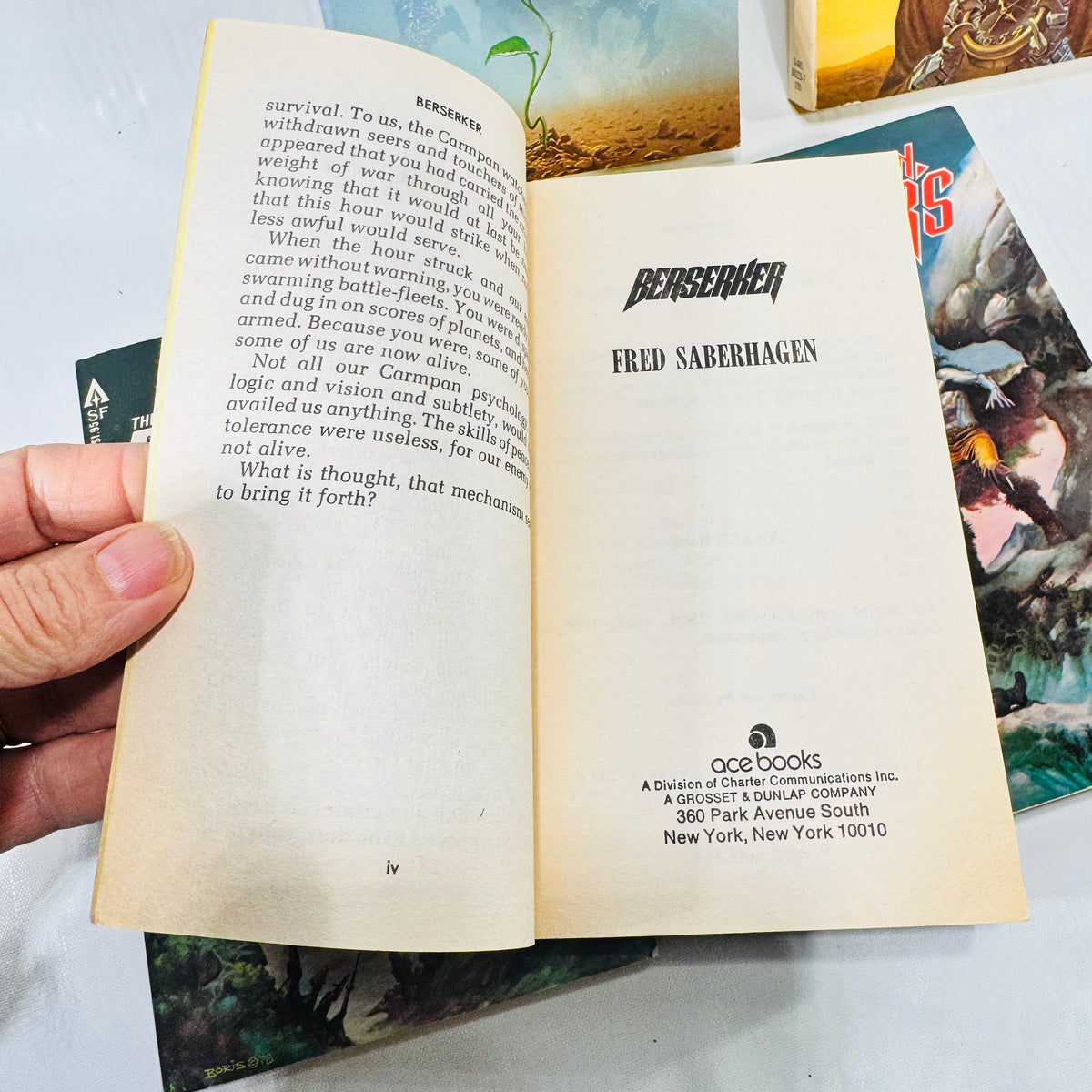 Berserker title page