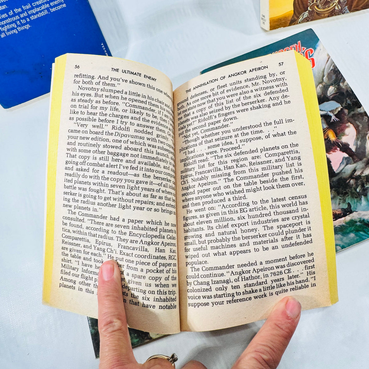 The Ultimate Enemy interior pages