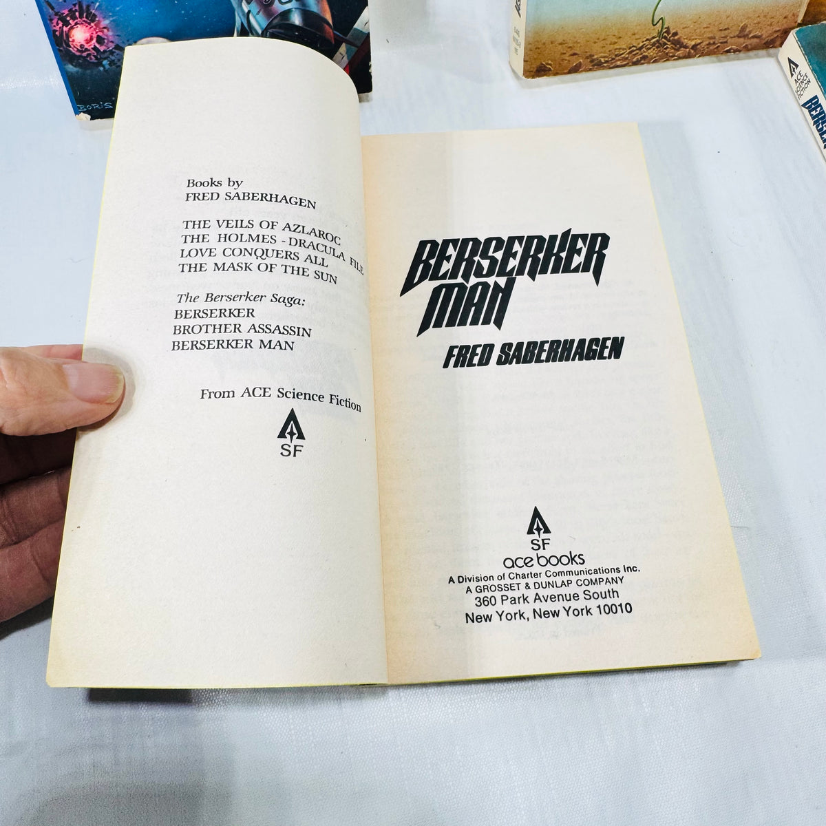 Berserker Man title page