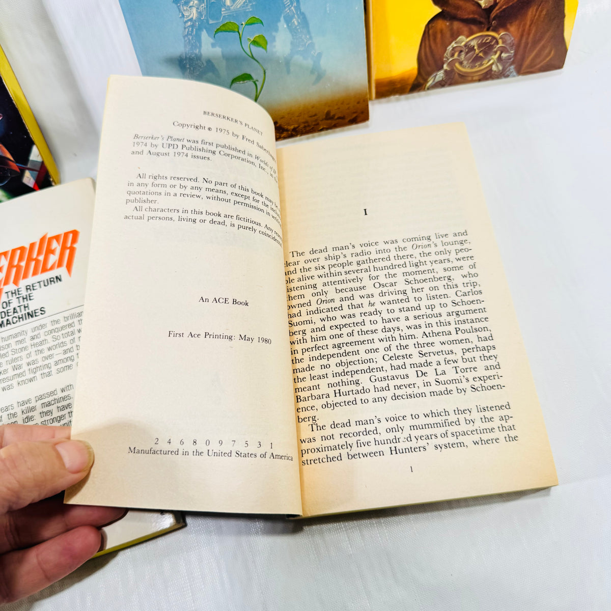 Berserker's Planet May 1980 first Ace printing