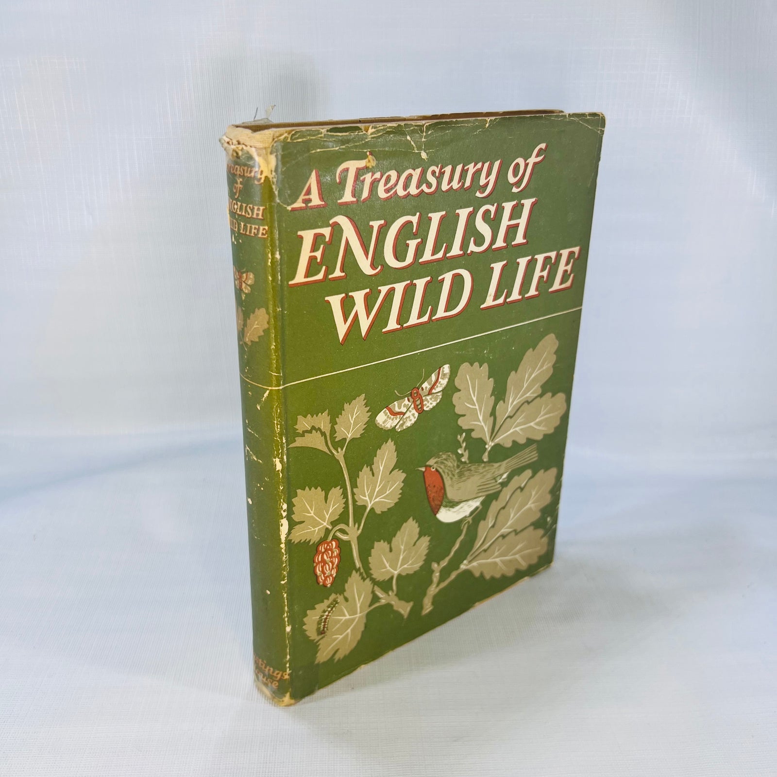 A Treasury of English Wild Life edited by W.J. Turner with 48 Plates in Color 113 illustrations in B/W Chanticleer Press New York