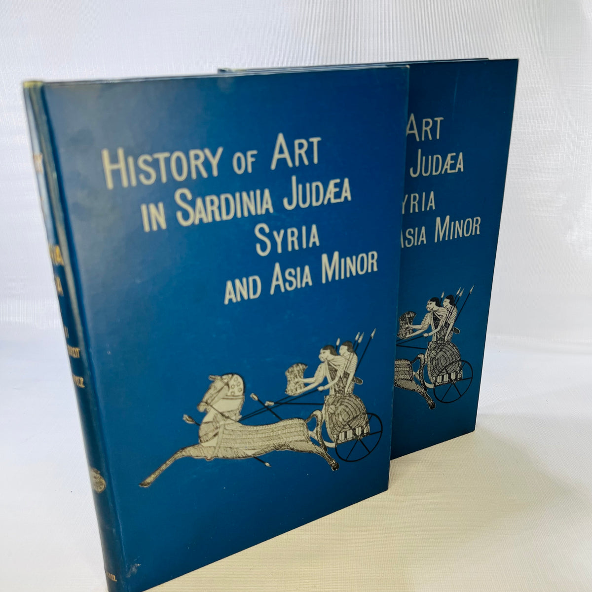 History of Art in Sardinia Judea Syria and Asia Minor Vol. One &amp; Two from the French of Geores Perrot 1890 Chapman and Hall Ltd