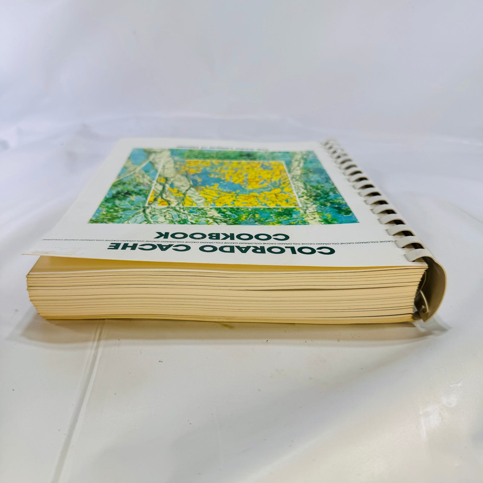 Colorado Cache Cookbook by the Junior League of Denver 1988 Plastic Comb Binding