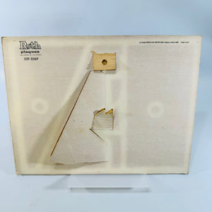 Roth Keep Smiling Pretend It's Payday 1969 Plaque 50P-5069