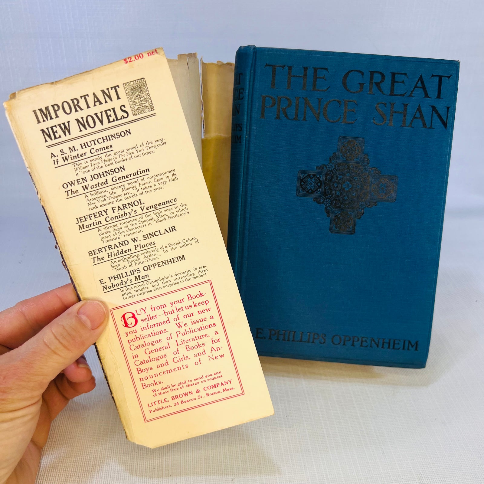 The Great Prince Shan E. Philips Oppenheim 1922 Little Brown and Company