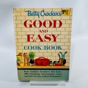 Betty Crocker's Good and Easy Cook Book 1954 First Edition Third Printing Spiral Hardcover