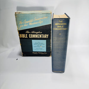 The Abingdon Bible Commentary War Edition Abingdon-Cokesbury Hardcover with Slipcase
