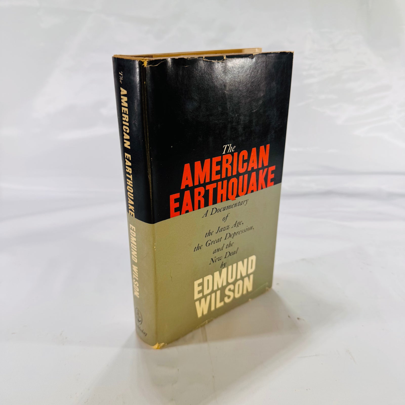 The American Earthquake by Edmund Wilson (1958), Doubleday Anchor Books, Hardcover with Dust Jacket