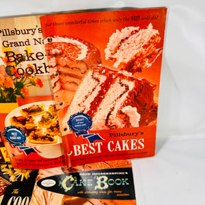 Vintage Cake & Cookie Recipe Pamphlets Pillsbury Good Housekeeping General Foods Kitchens and More