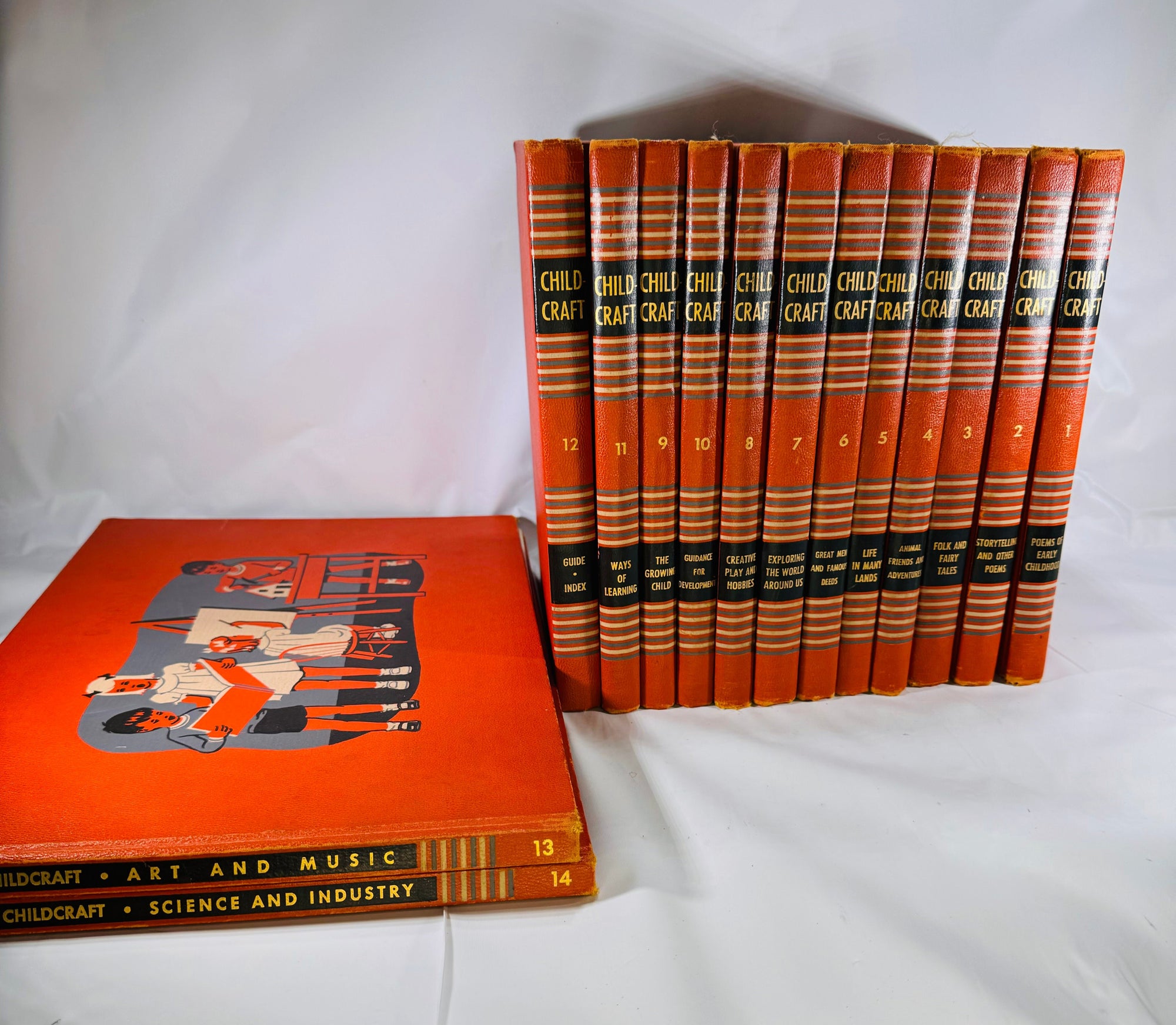 Childcraft in 14 Volumes 1949 Field Enterprises, Inc