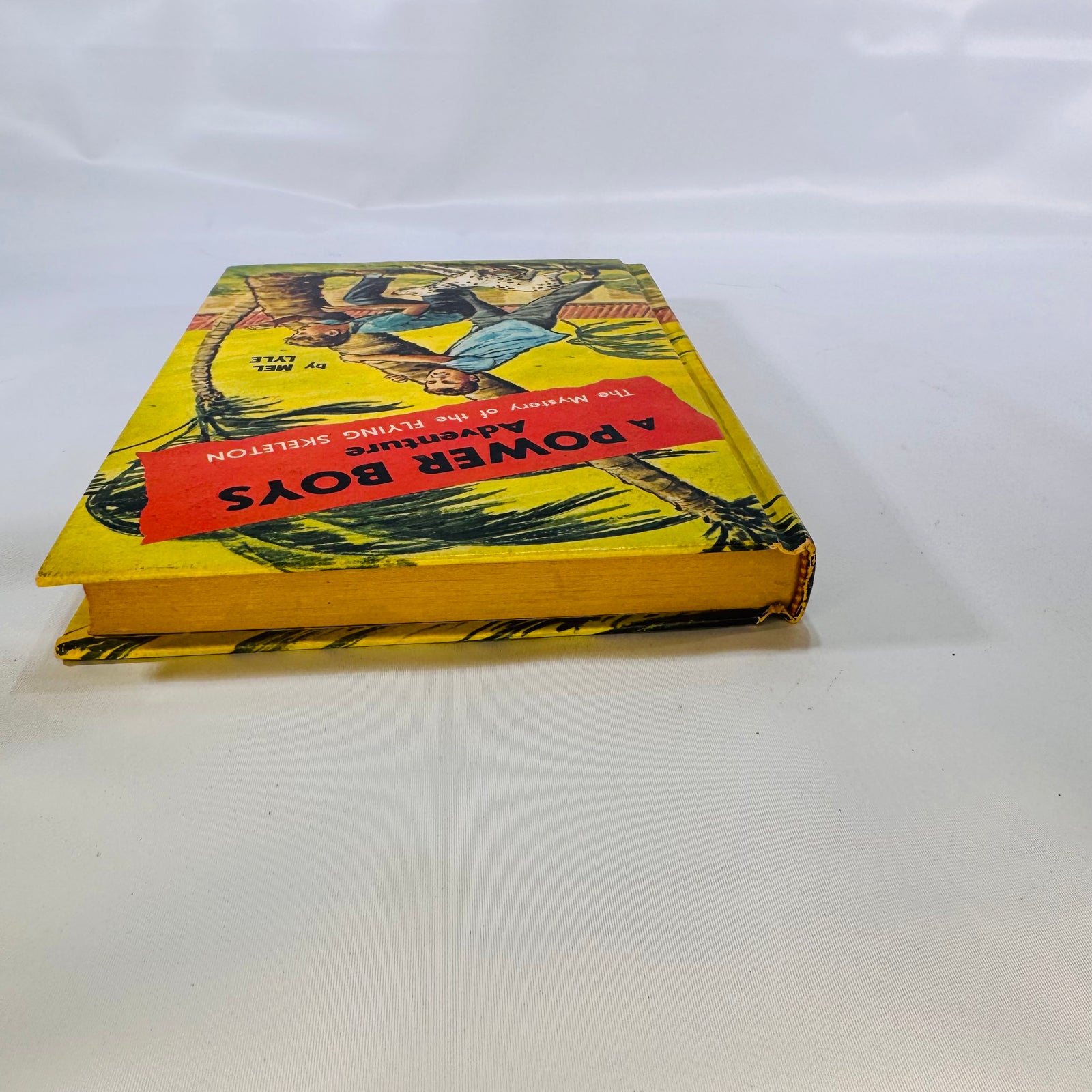 The Mystery of the Flying Skeleton by Mel Lyle 1964 A Power Boys Adventure Vintage Book