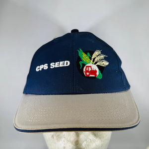 Vintage CPS Seed Snapback Hat K-Products Style Farm Cap Corn Wheat Tractor Embroidered Adjustable Ag Ball Cap