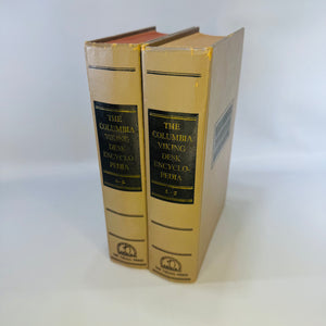 Columbia Viking Desk Encyclopedia 1953 — Complete Two Volume Set A-K L-Z
