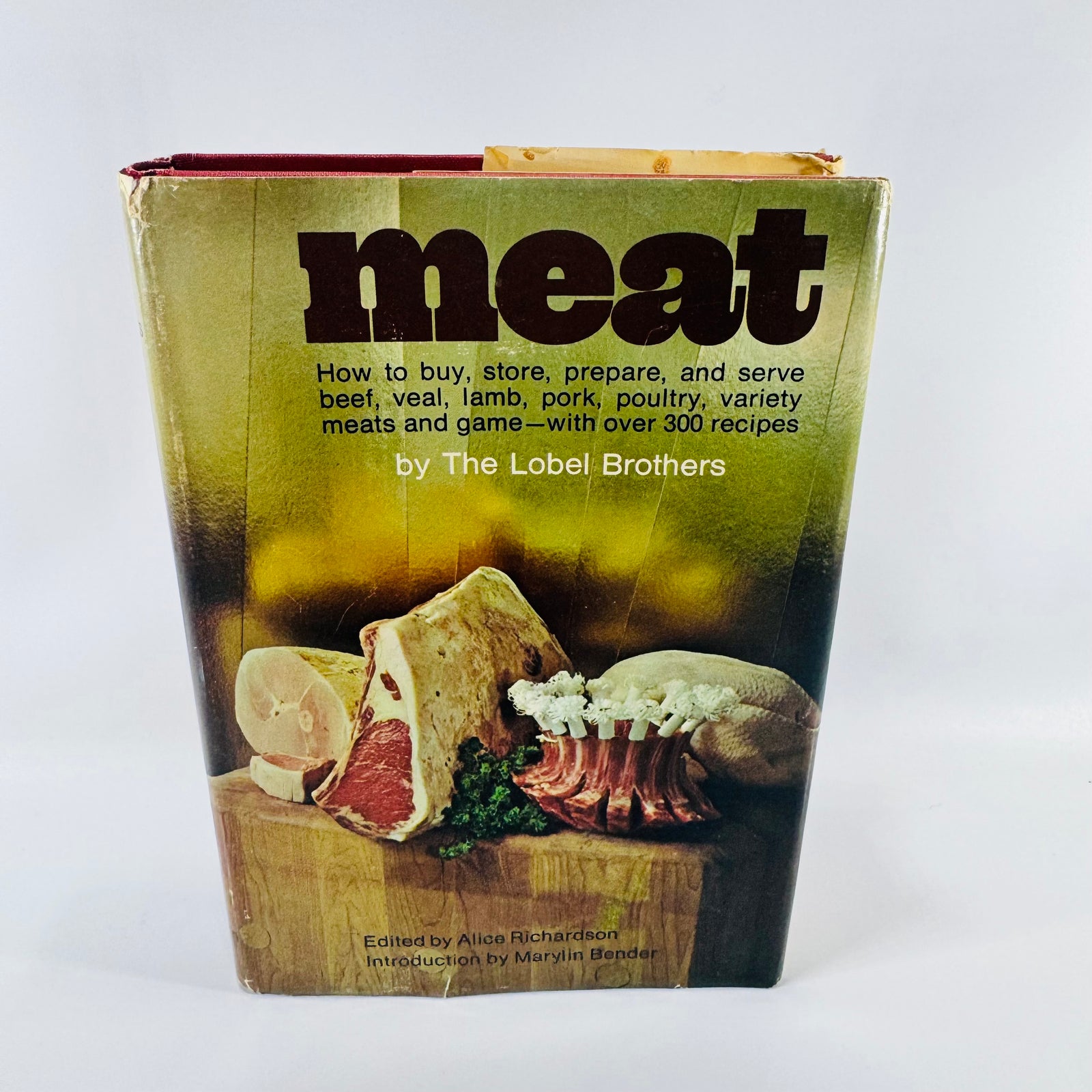 Meat by The Lobel Brothers 1971 Hawthorn Books Hardcover Book Club Edition