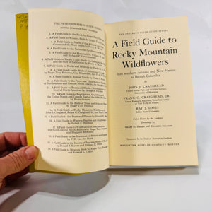 A Field Guide to Rocky Mountain Wildflowers by Craighead, Craighead & Davis (1974), Peterson Field Guides, Paperback