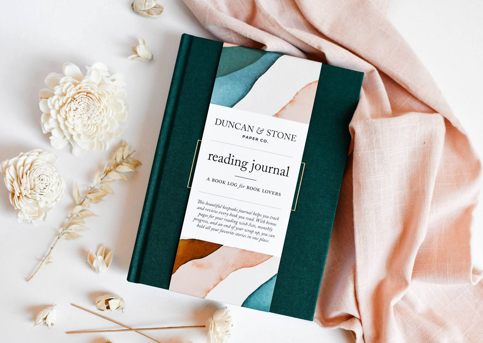 Reading Journal | Vintage-Inspired Book Tracker for Readers