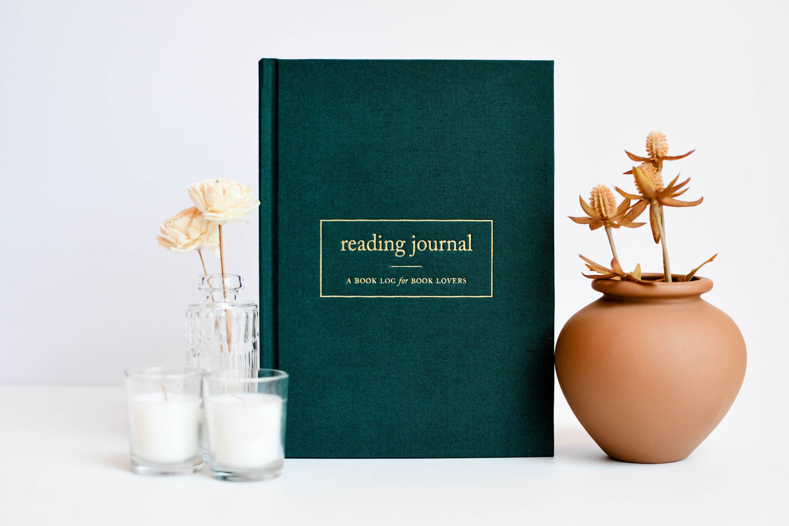 Reading Journal | Vintage-Inspired Book Tracker for Readers