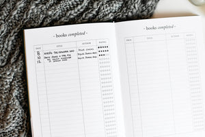 Reading Journal | Vintage-Inspired Book Tracker for Readers