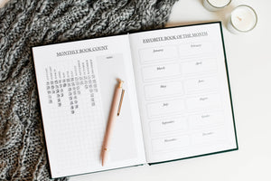 Reading Journal | Vintage-Inspired Book Tracker for Readers