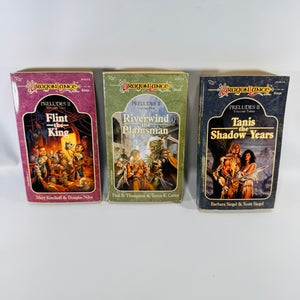 Dragonlance Preludes II Paperback Set Riverwind the Plainsman Flint the King Tanis the Shadow Years