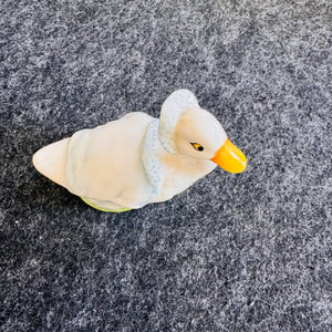 Jemima Puddle-Duck — Beatrix Potter Figurine, Royal Albert (England), 1981, ~3", Gloss Ceramic Gift Ready Charm