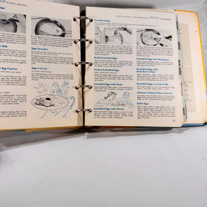 Betty Crocker's New Picture Cookbook Five Ring Binder 1961 by General Mills Inc. as found