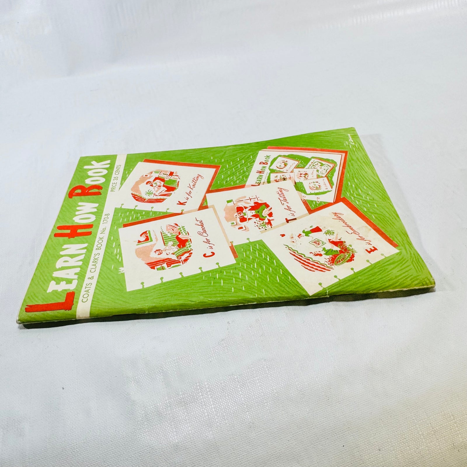 Learn How Book angled front cover detail