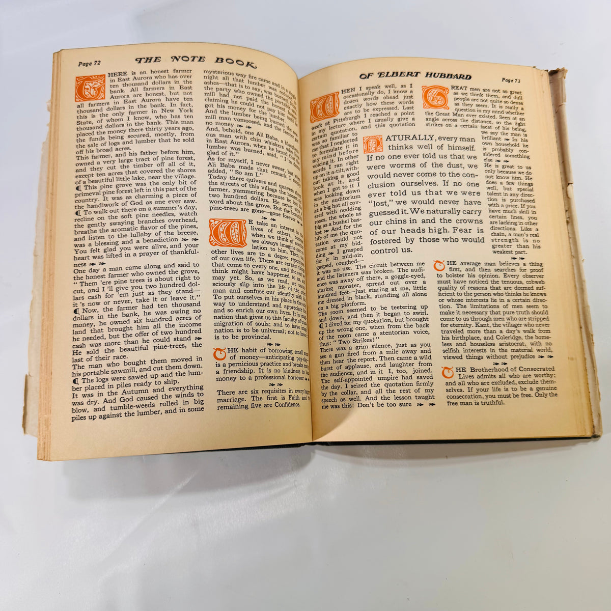 The Notebook of Elbert Hubbard (1927) – A Roycroft Collection of Wit, Wisdom & Work
